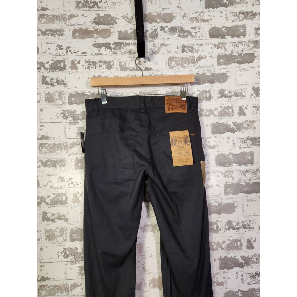 Volcom Solver Modern Straight Fit Mens Pants Size… - image 9